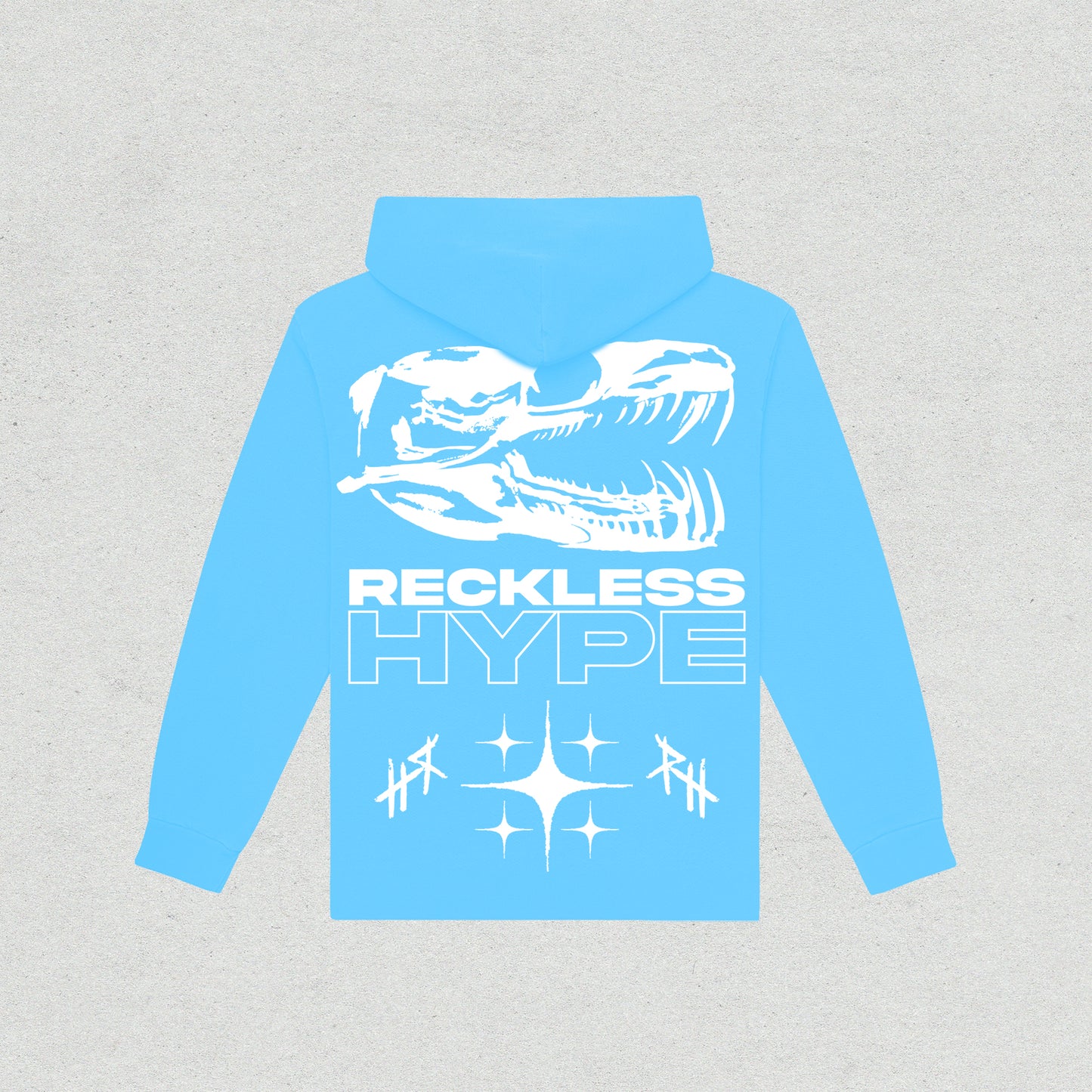 SKY BLUE VENOM HOODIE